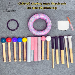 [Summary] High-class quartz jade bell-knocker - crystal bell-knocker - rubber bell-knocker - Amrita